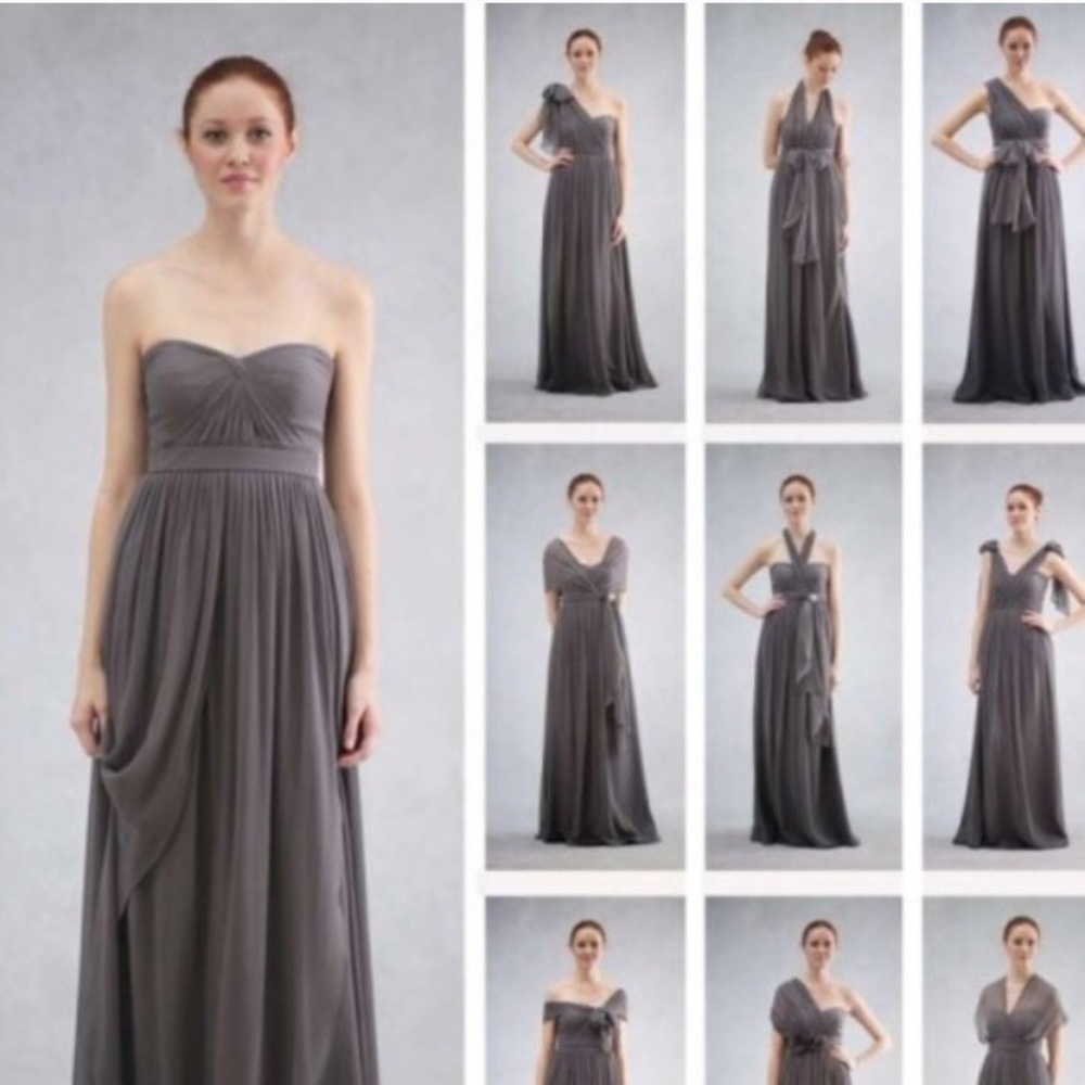 Jenny Yoo Aidan Dress in Luxe Chiffon.